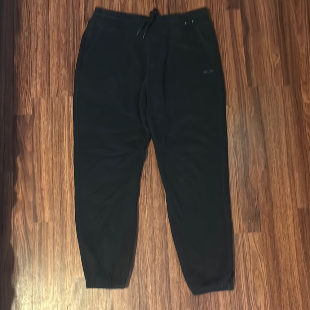 Hollister Black Sweatpants Joggers with Elastic Waistband